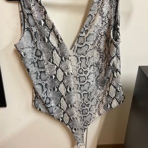 SNAKESKIN BODYSUIT